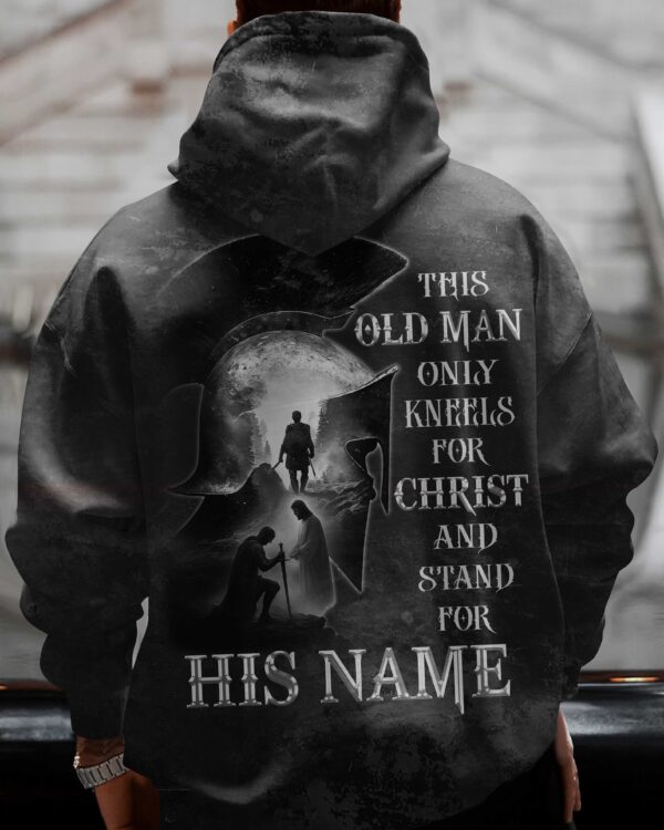 Kneel for Christ and Stand For His Name Shirt - Image 5