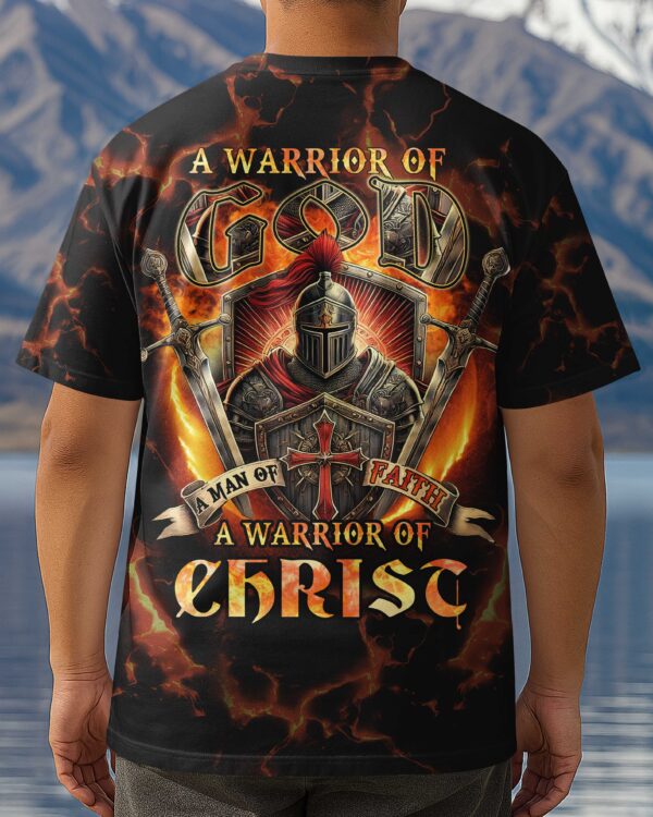 Warrior Of Christ All Over Print T-Shirt - Image 5