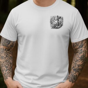 Alternative view of Thank You God All Over Print T-Shirt