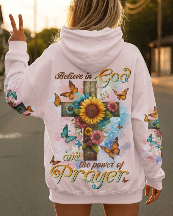 Believe In God And The Power Of Prayer Shirt - Image 16