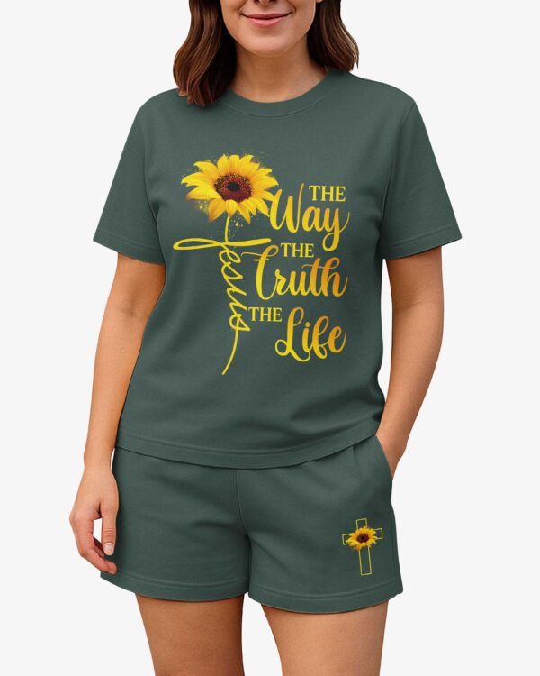 The Way The Truth The Life Women Casual Shorts - Image 10
