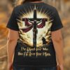 He Died For Me So I'll Live For Him All Over Print T-Shirt