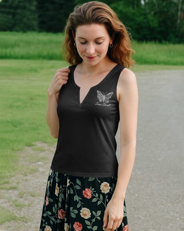 All My Life You Have Been Faithful V-neck Tank Top - Image 8