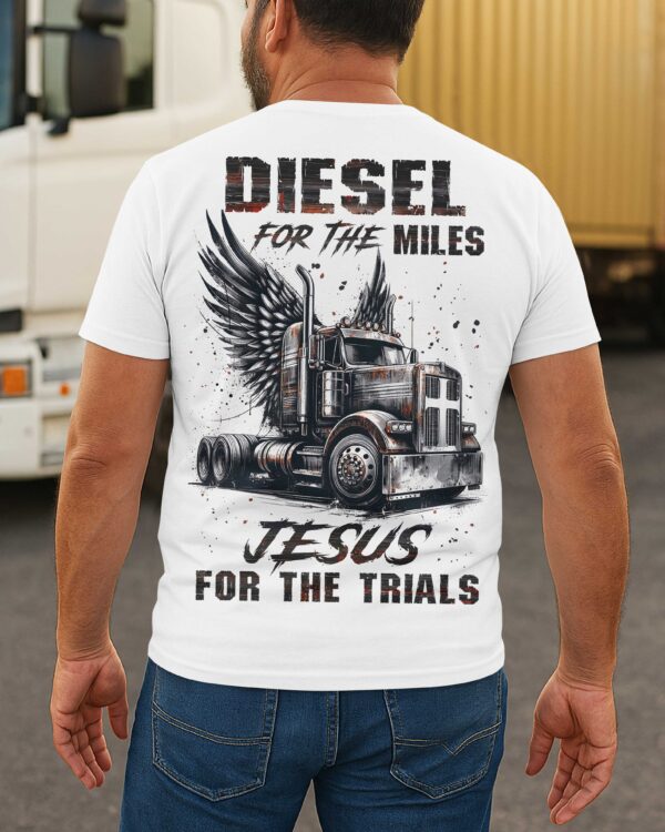 Diesel For The Miles All Over Print T-Shirt - Image 3