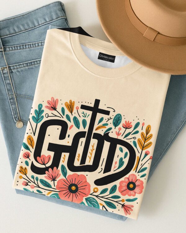 God Is Always With Me T-Shirt - Image 11