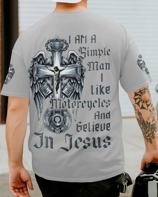 I Am A Simple Man All Over Print T-Shirt - Image 19