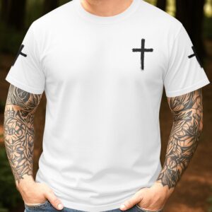 Alternative view of Man Of God All Over Print T-Shirt