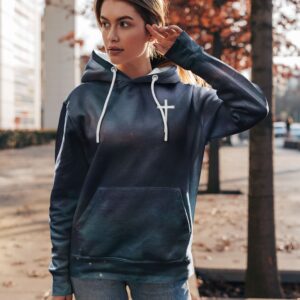 Alternative view of Christ In Me The Hope Of Glory All Over Print Hoodie
