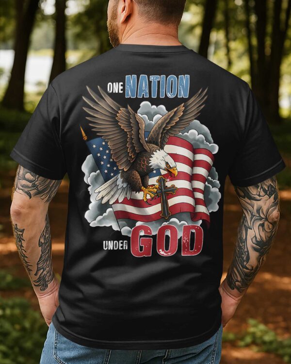 One Nation Under God All Over Print T-shirt - Image 5