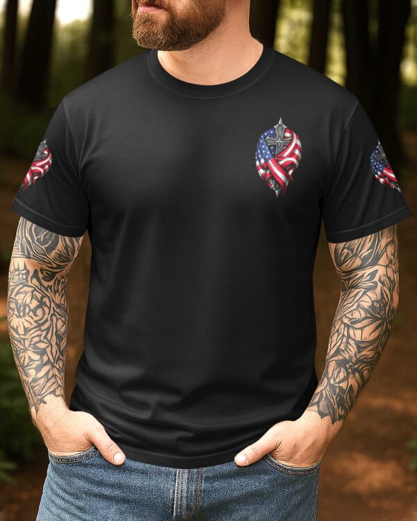 Where The Spirit of The Lord Is All Over Print T-Shirt - Image 2