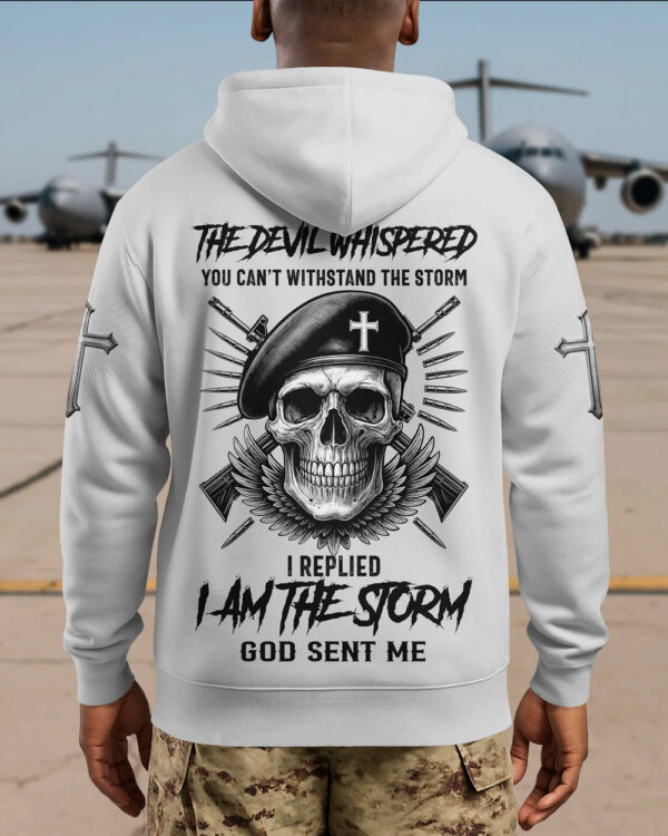 The Devil Whispered You Can't Withstand The Storm Shirt - Image 7