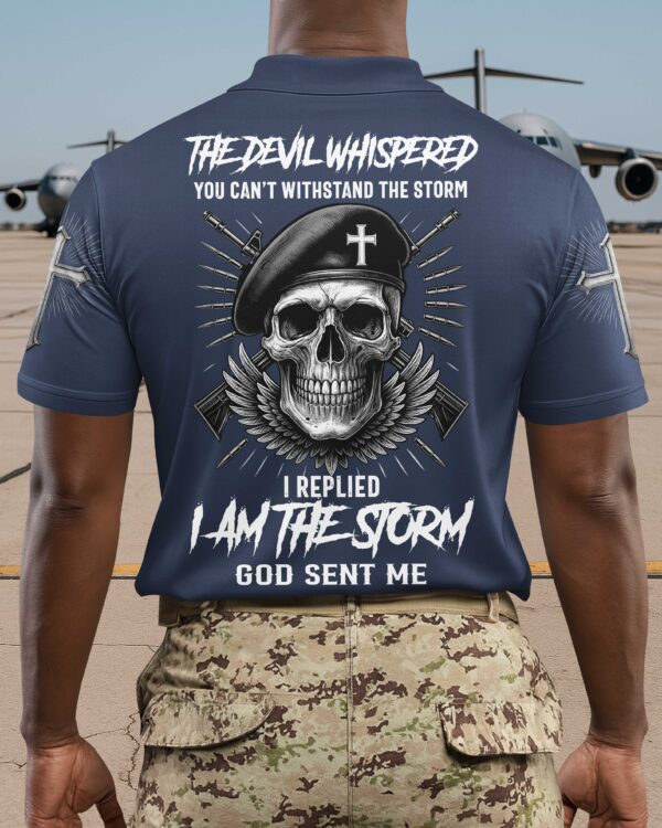 The Devil Whispered You Can't Withstand The Storm Shirt - Image 11