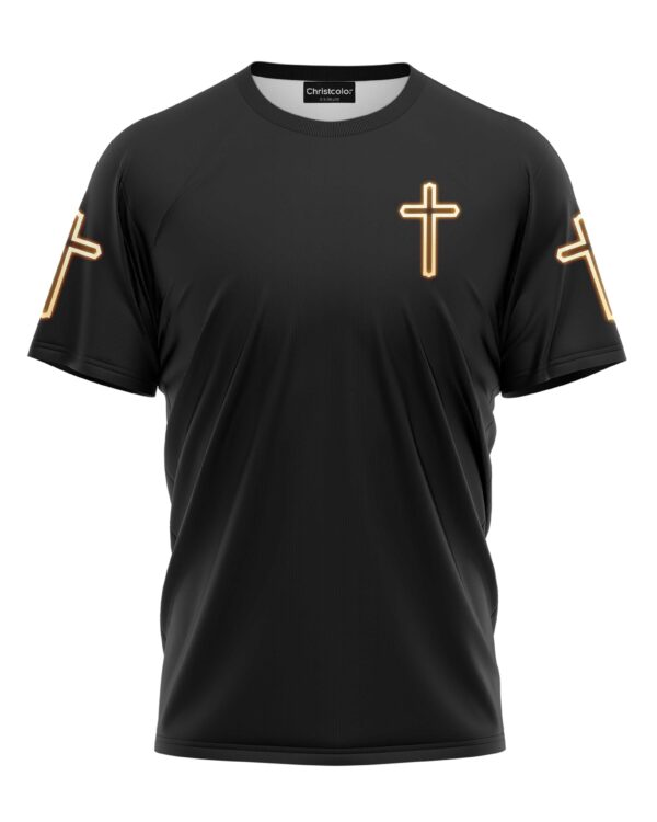 Way Maker Miracle Worker Promise Keeper All Over Print T-Shirt - Image 5