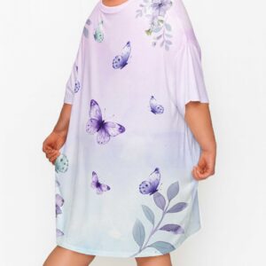 Alternative view of Blessed By God All Over Print Sleep Tee