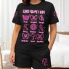 God Says I Am Brave All Over Print Summer Set