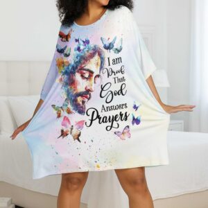 Alternative view of I Am Proof All Over Print Sleep Tee