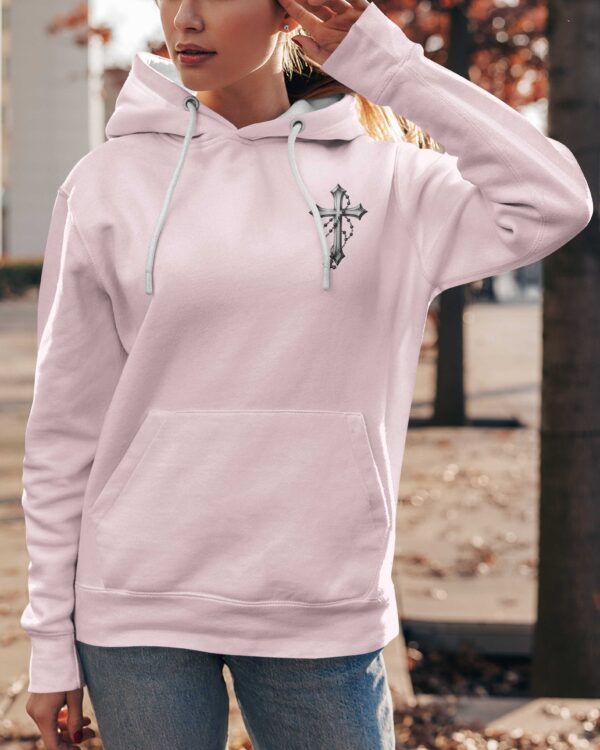 Blessed By God Loved By Jesus Led By The Holy Spirit Hoodie - Image 7