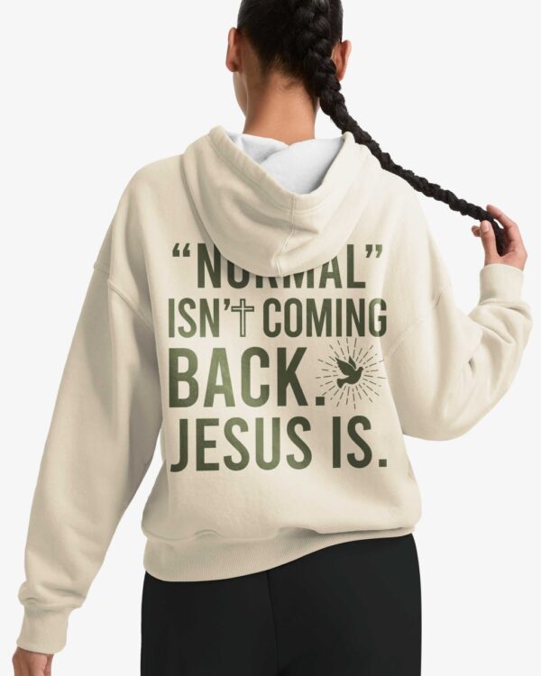 "Normal" Isn't Coming Back Hoodie - Image 3