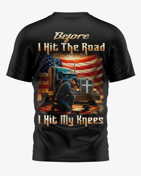 Before I Hit The Road All Over Print T-Shirt - Image 5