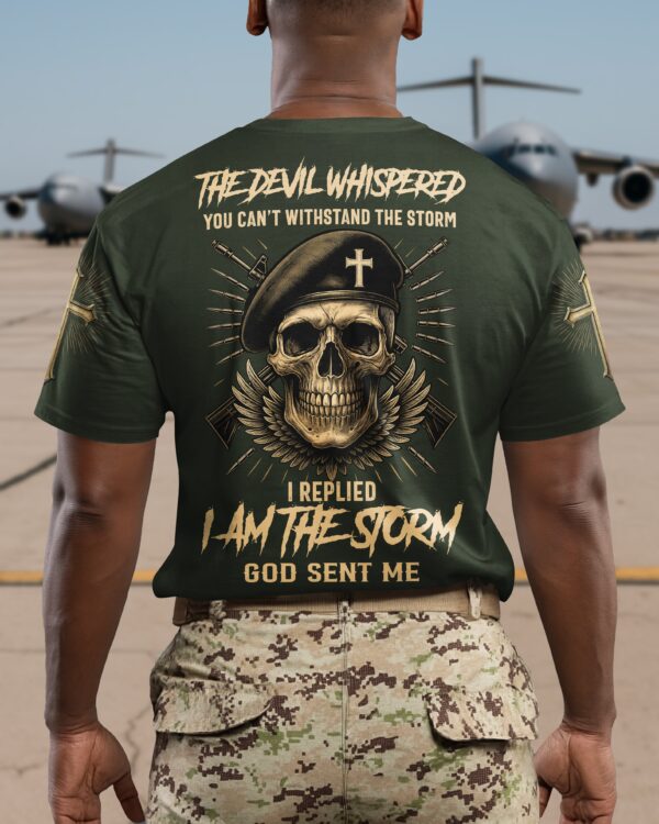 The Devil Whispered You Can't Withstand The Storm Shirt - Image 3