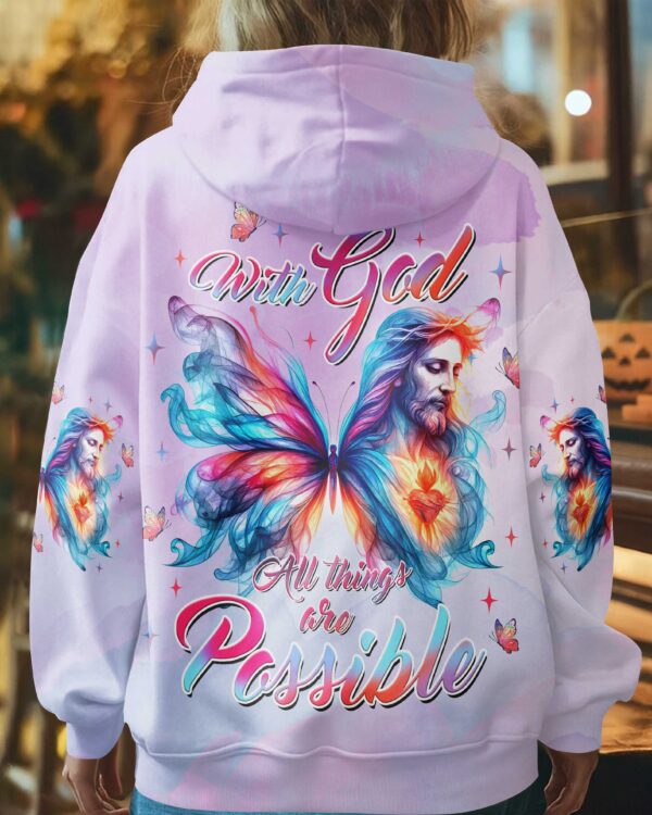 With God All Things Are Possible Shirt - Image 3