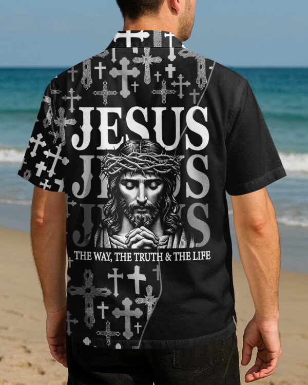 Jesus The Way The Truth The Life All Over Print Hawaiian Shirt