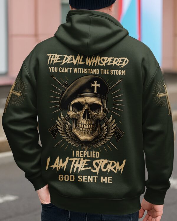 The Devil Whispered You Can't Withstand The Storm Shirt - Image 8