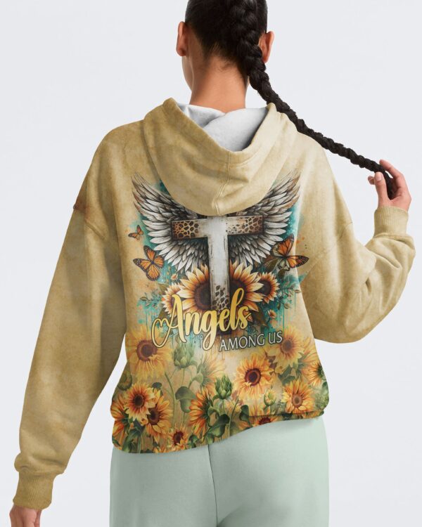 I Believe There Are Angels Among Us All Over Print Hoodie - Image 5