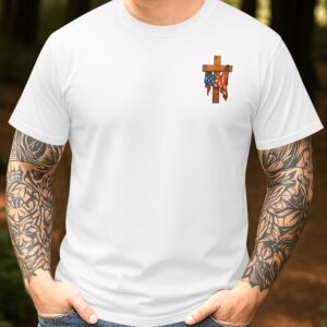 Alternative view of My Faith Does Not Rest In The Wisdom Of Men But In The Power Of God All Over Print T-Shirt