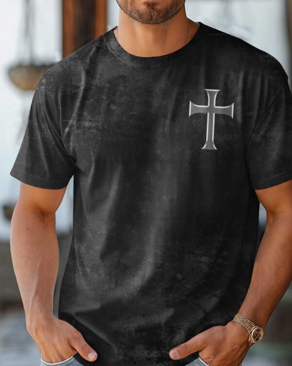 Kneel for Christ and Stand For His Name Shirt - Image 11