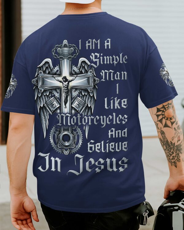 I Am A Simple Man All Over Print T-Shirt - Image 16