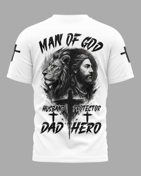 Man Of God All Over Print T-Shirt - Image 5