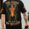 The Cross Is My Compass All Over Print T-Shirt