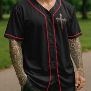 Alternative view of Fully Vaccinated All Over Print Jersey