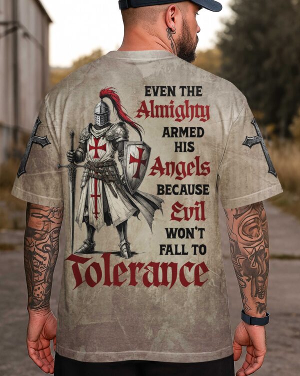Even The Almighty His Armed Angels Shirt - Image 6