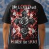 The Lord Will Fight For You All Over Print T-shirt