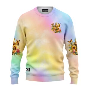 Alternative view of Easter Is Proof That Light Wins Over Darkness All Over Print Sweater