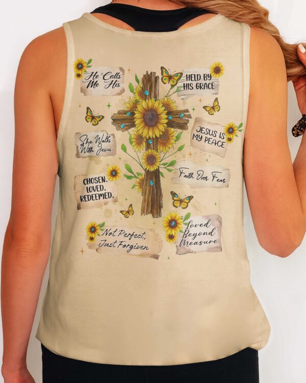 He Calls Me His She Walks With Jesus Shirt - Image 9