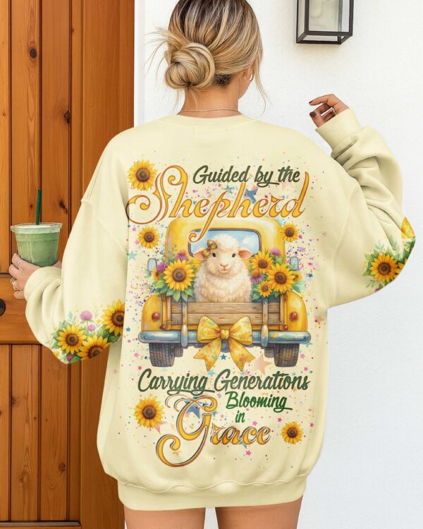 Guided By The Shepherd Carrying Generations Blooming In Grace Shirts - Image 13