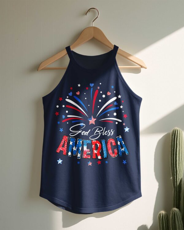 God Bless America Rocker Tank Top - Image 9