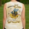 Blessed To Bee Called Grandma V-neck Tank Top