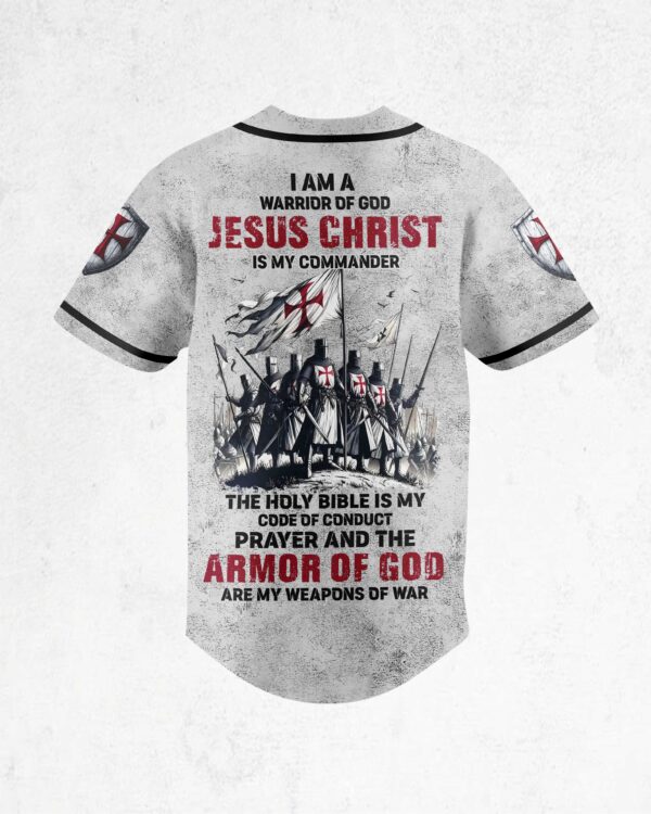 I Am A Warrior Of God Jesus Christ Is My Commander Shirt - Image 5
