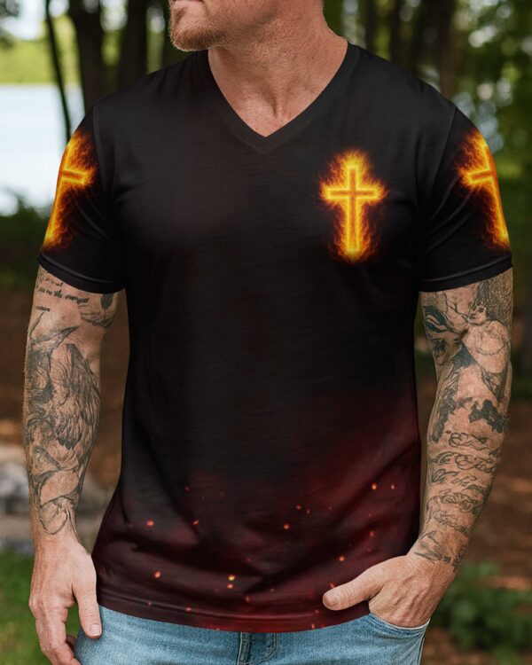 With God On My Side No One Can Stand Against Me Hoodie - Image 10