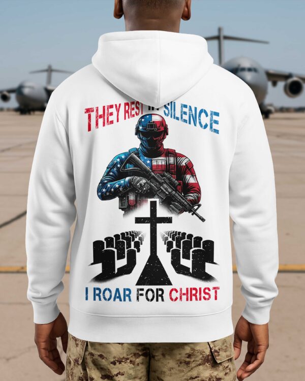 They Rest In Silence All Over Print Hoodie - Image 5