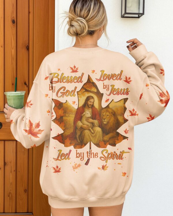 Blessed By God Loved By Jesus Led By The Spirit Shirts - Image 7