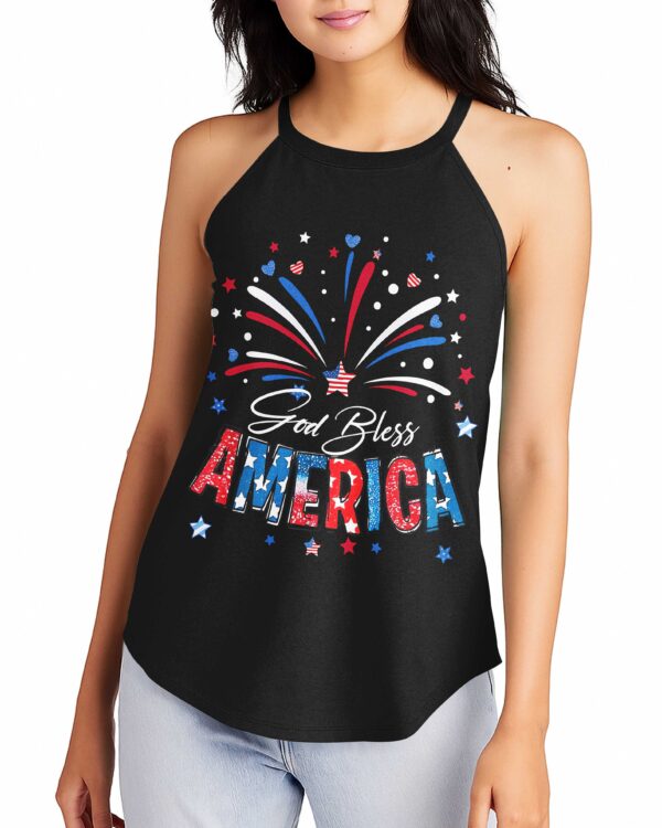 God Bless America Rocker Tank Top - Image 3