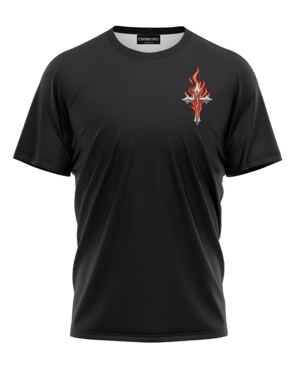 Jesus Took The Wheel I Just Twist The Throttle T-Shirt - Image 11