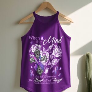Alternative view of When The Mind Does Not Remember Rocker Tank Top