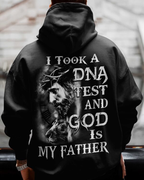 I Took A Dna Test And God Is My Father All Over Print Hoodie
