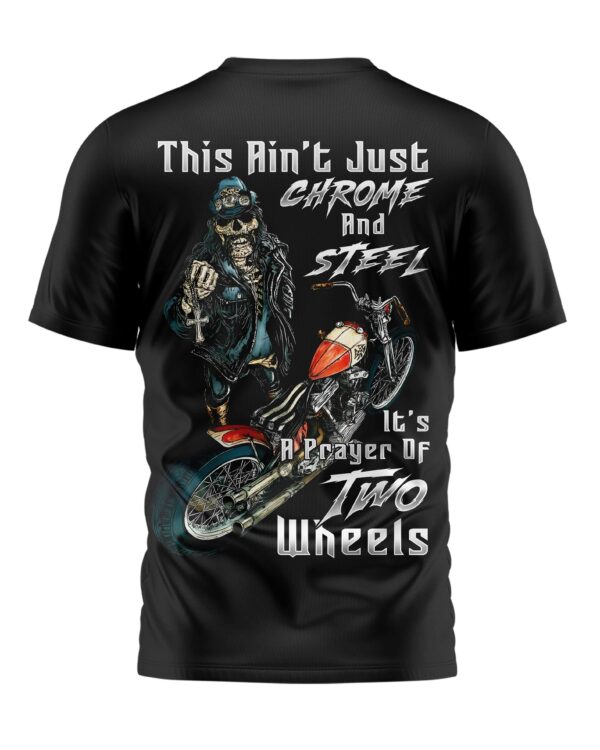 This Ain't Just Chrome And Steel All Over Print T-Shirt - Image 7